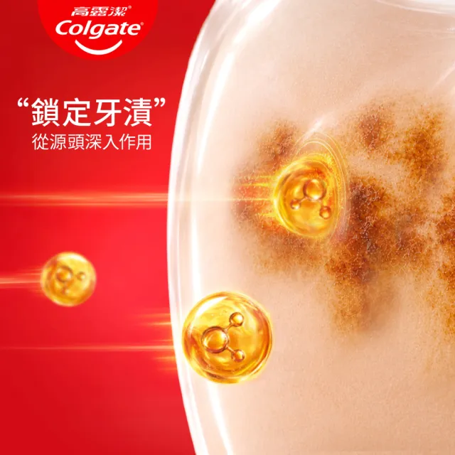 【Colgate 高露潔】OPTIC WHITE光感白高純度維他命C美白牙膏80gx3入(新上市)
