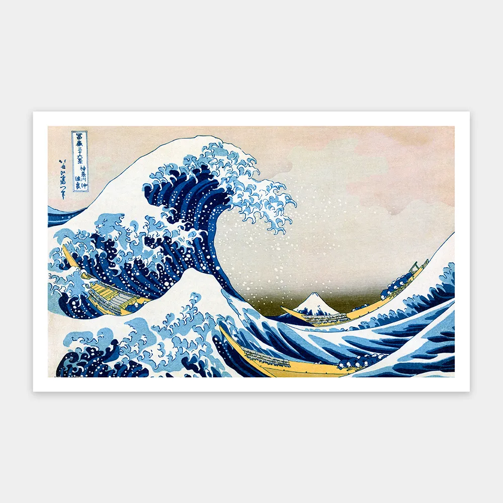 【Pintoo】葛飾北齋 - 神奈川沖浪裏 - 拼圖1000片