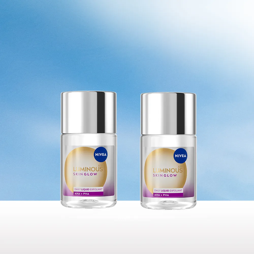 【NIVEA 妮維雅】630 GLOW亮果酸煥膚水100mlx2入(提安明多630/美白/化妝水)