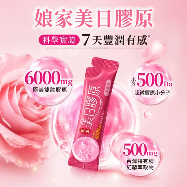 【娘家】美日膠原青春飲10包X3盒(雙胜.膠原蛋白.雙11限定)