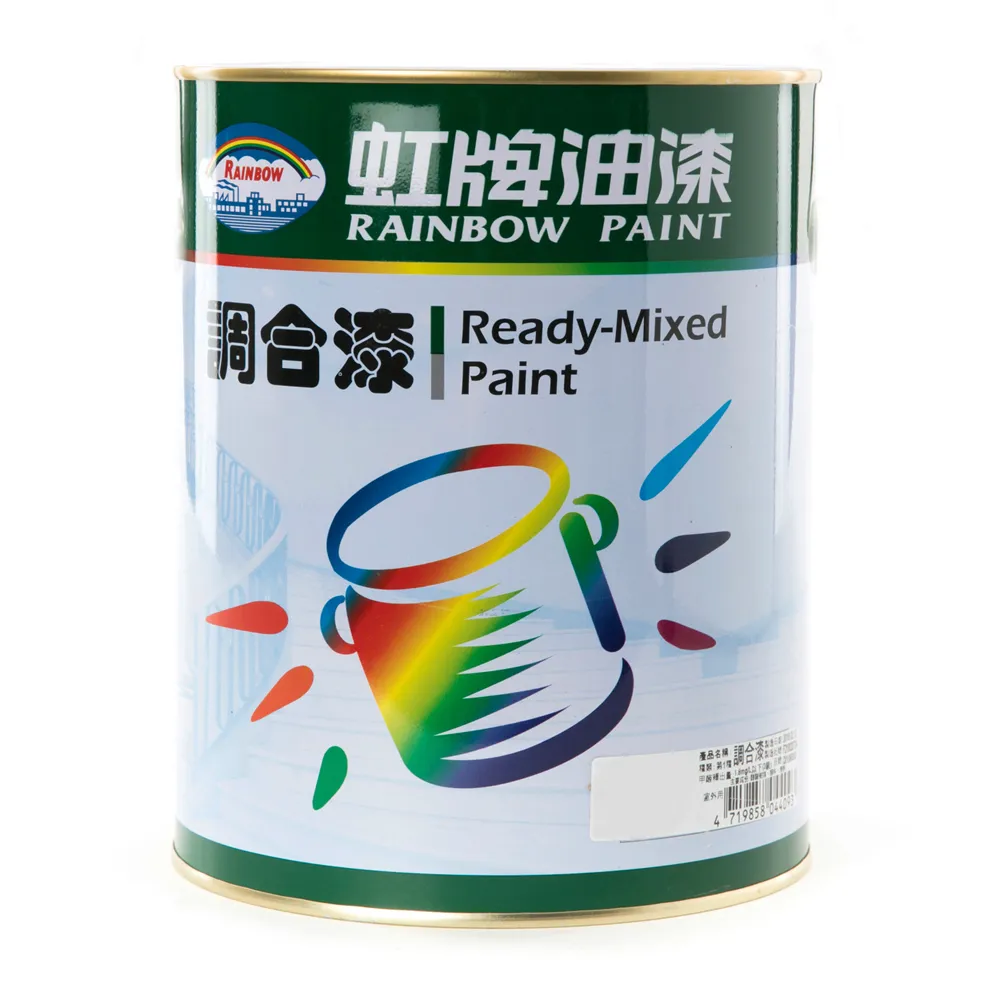 【虹牌】彩虹屋調合漆有光 咖啡色 0.8L