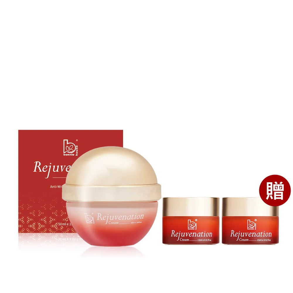 【Bonnie House 植享家】玫瑰馥活修護乳霜50ml