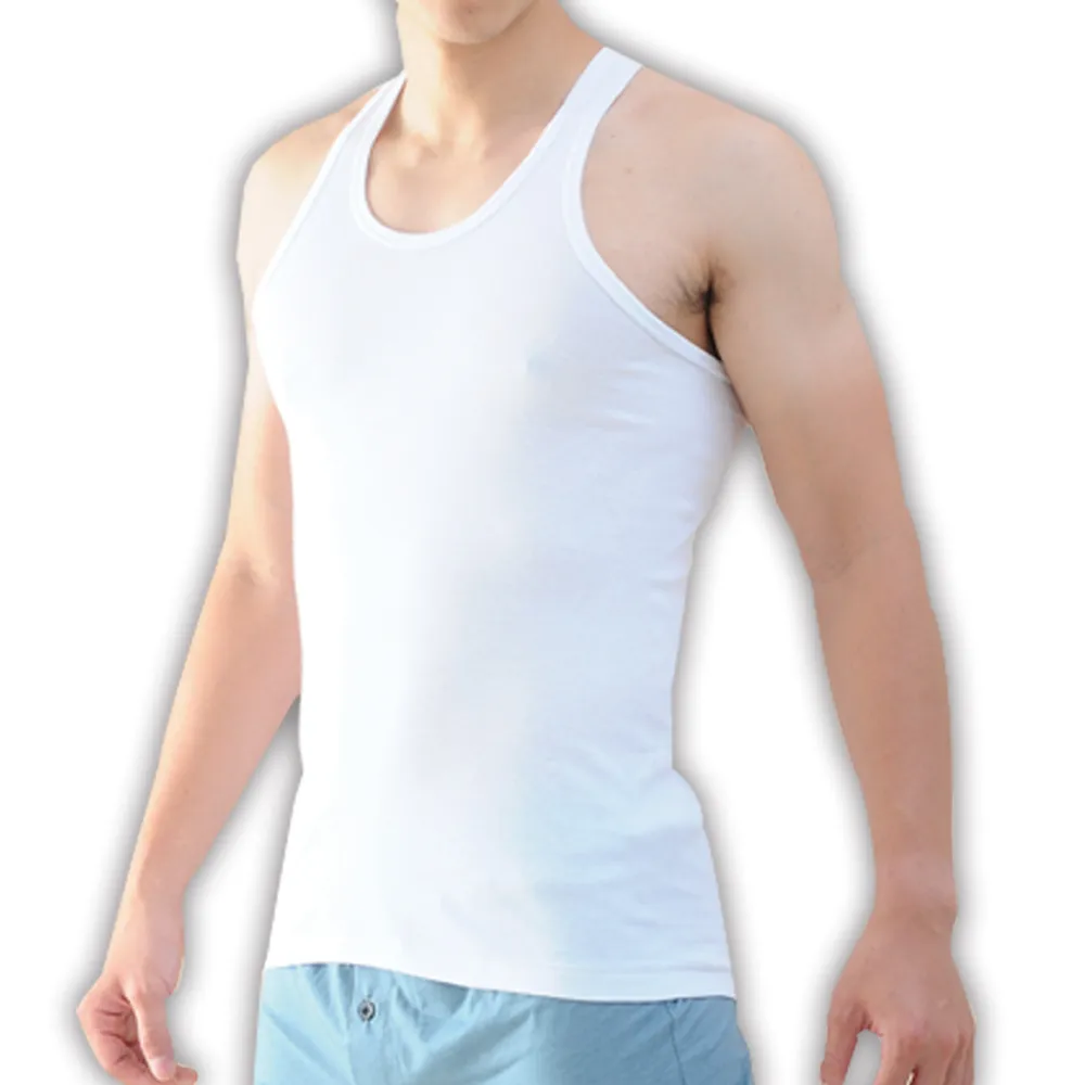 【PROMAN 豪門】速乾棉男背心內衣-大廠出品M1128(透舒肌 /吸排內衣/保證原廠)