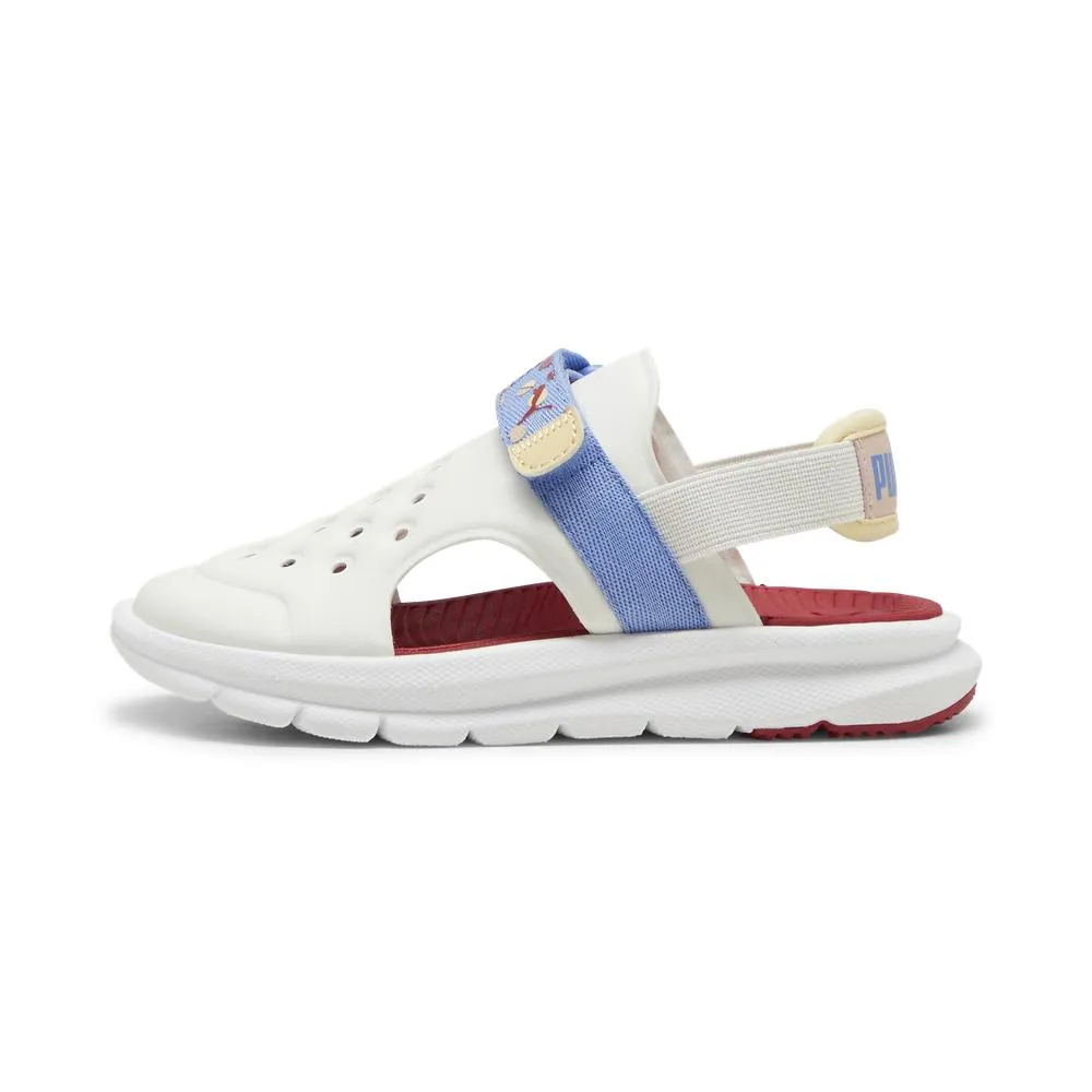 【PUMA】Puma Evolve Sandal SC AC PS 拖鞋 孩童 39564601 童鞋 休閒鞋  米白色