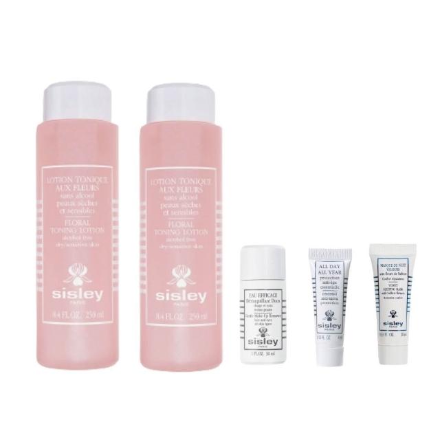 【Sisley 希思黎】官方直營 花香化妝水250ml雙入組 (保濕/修復肌膚/敏感肌適用/調理肌膚)