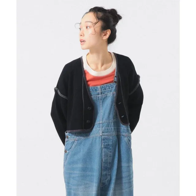 【BEAMS】官方旗艦館 BEAMS BOY / 女裝 短版 軍風 開襟衫