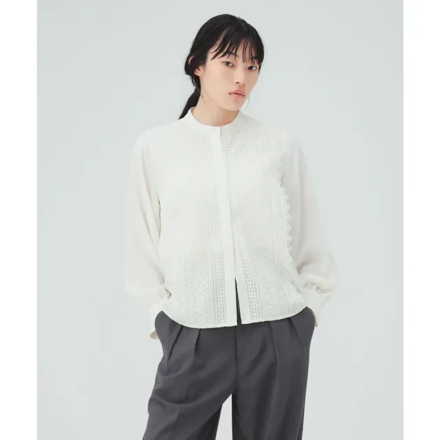 【BEAMS】官方旗艦館 BEAMS HEART / 女裝 正面 蕾絲 上衣