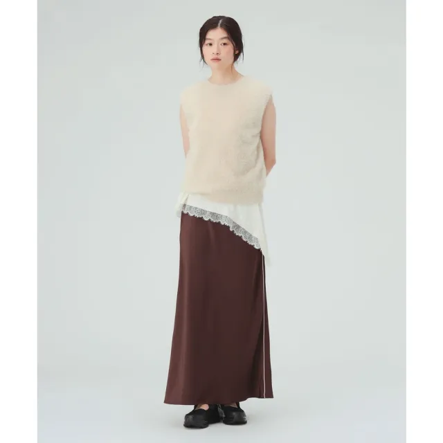 【BEAMS】官方旗艦館 BEAMS HEART / 女裝 長毛 針織 背心