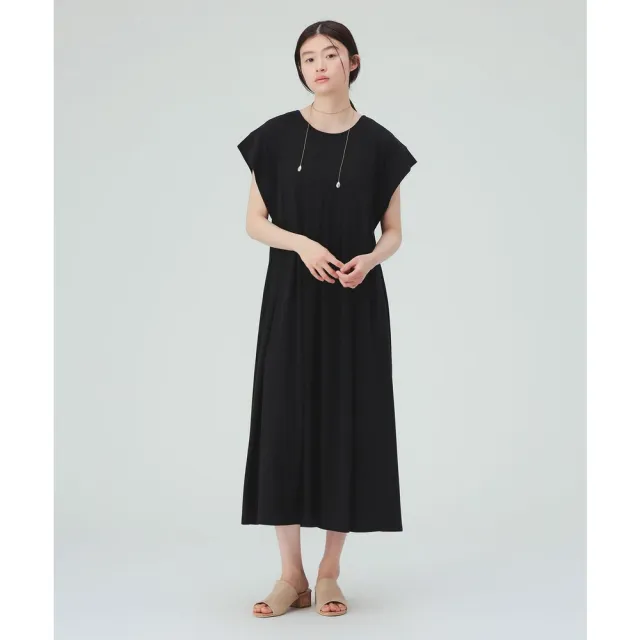 【BEAMS】官方旗艦館 BEAMS HEART / 女裝 打褶 傘狀 洋裝