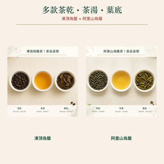 【台灣茶葉產銷協會】凍頂烏龍茶＋阿里山烏龍茶 雙茶3入組｜罐裝4兩／罐(1+2)