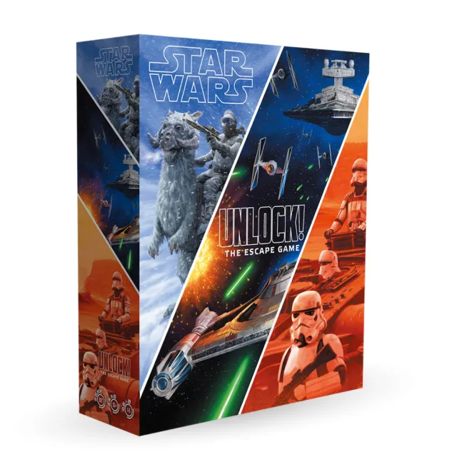 【Asmodee 艾賜魔袋】大搜查！星際大戰 (Unlock！STAR WARS THE ESCAPE GAME 合作遊戲 密室逃脫 劇情解謎)