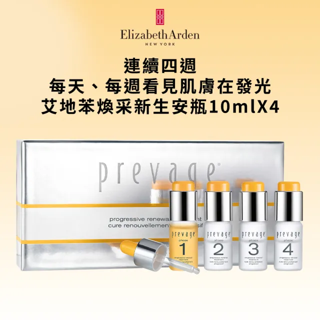 即期品【伊麗莎白雅頓】官方直營 艾地苯煥采新生安瓶 10ml*4
