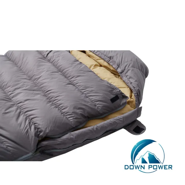 【Down power】潮美調色 潮間袋羽絨睡袋 輕型-台灣製 露營登山羽絨睡袋(DP-W420)