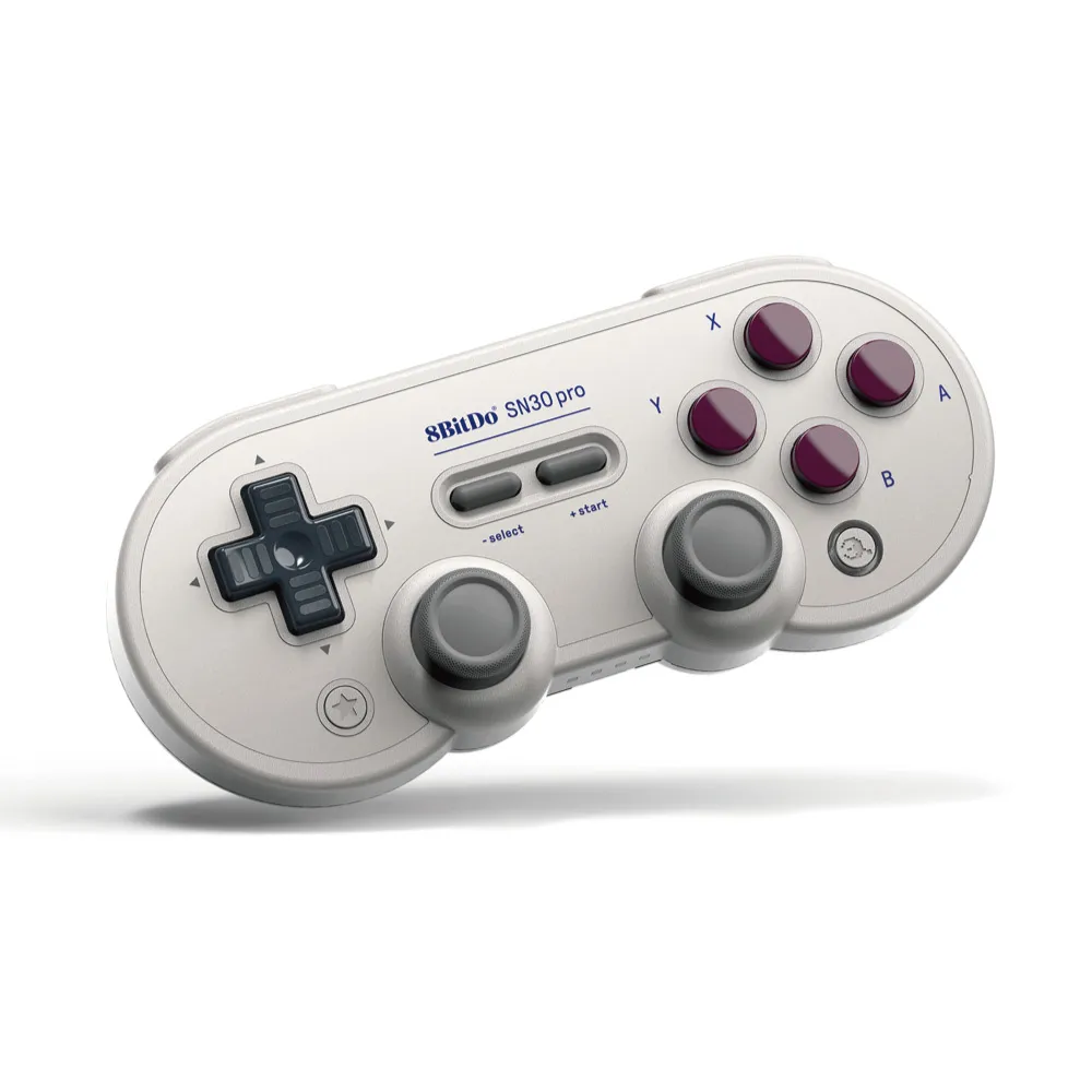 【8Bitdo】八位堂 Switch 副廠 SN30 Pro 全新霍爾搖桿 藍牙無線手把 / 復古紅(鍵寧公司貨)