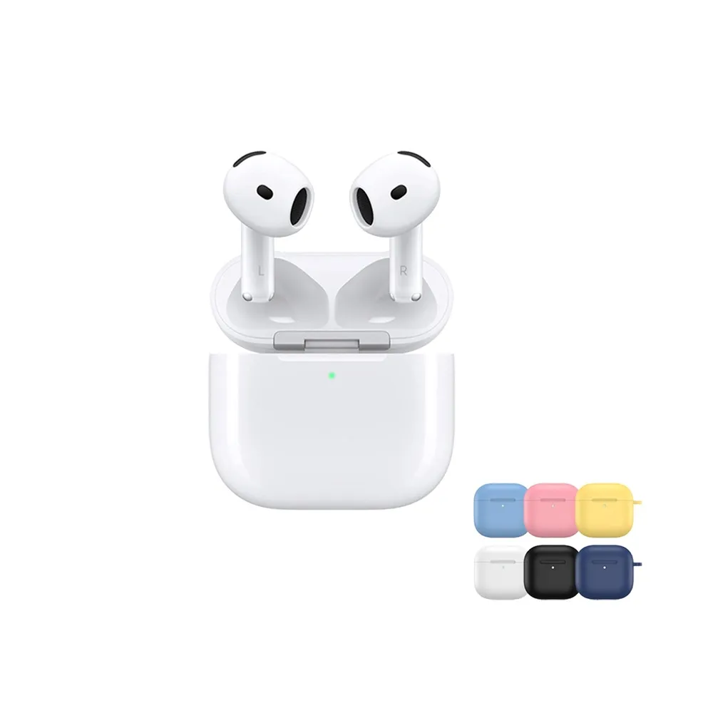 保護套+掛鉤組【Apple】AirPods 4(主動式降噪款)