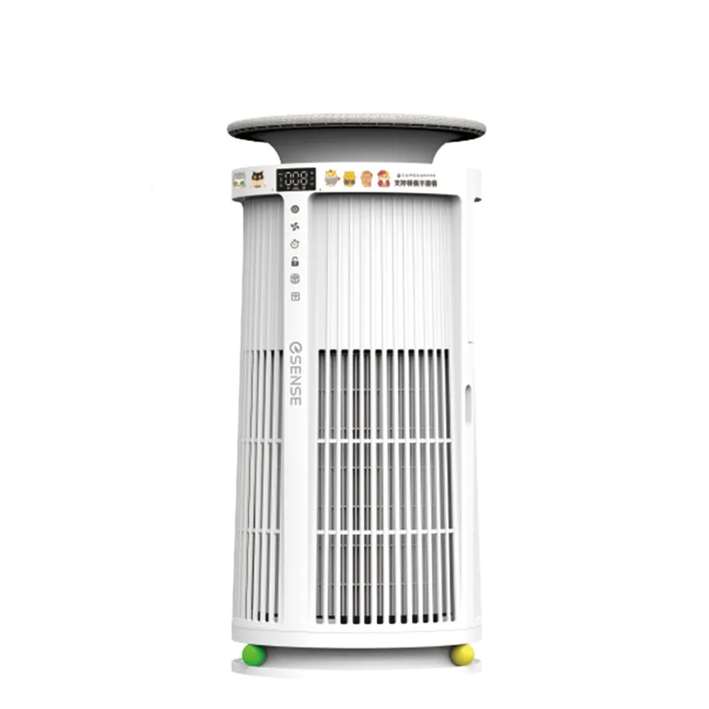 【ESENSE 逸盛】智慧型AIoT高效空氣清淨機-黃阿瑪限量聯名款(CADR450/寵物抗菌除臭加強版)