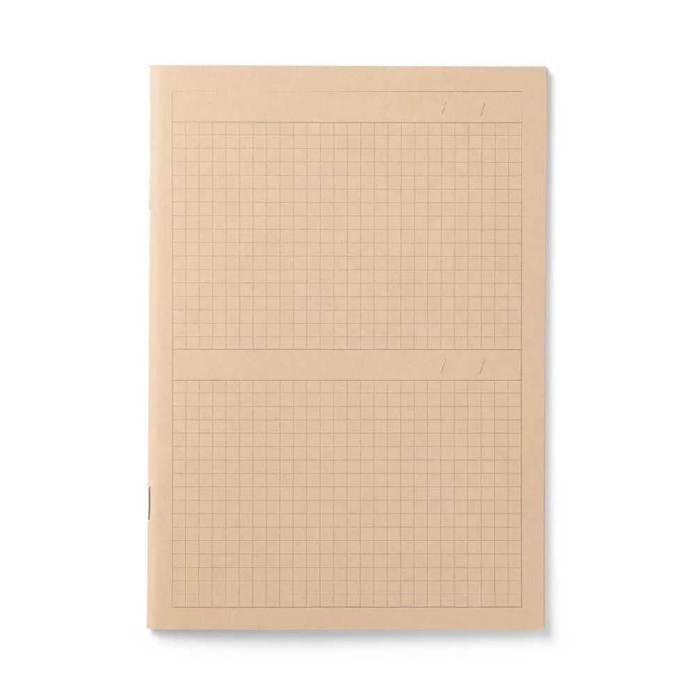 【MUJI 無印良品】筆記本.雙欄日誌/32張.A5