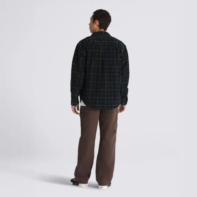 【VANS】官方旗艦 AVE Skate Drill Chore Loose 咖啡色工裝長褲