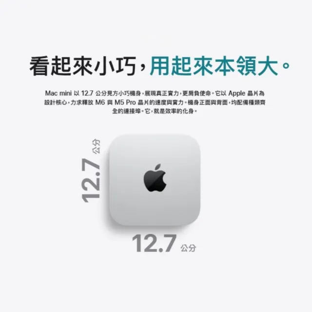 【Apple】BTS軟體包(Office2024企業版)★Mac mini M5 Pro晶片 15核心CPU 16核心GPU 24G
