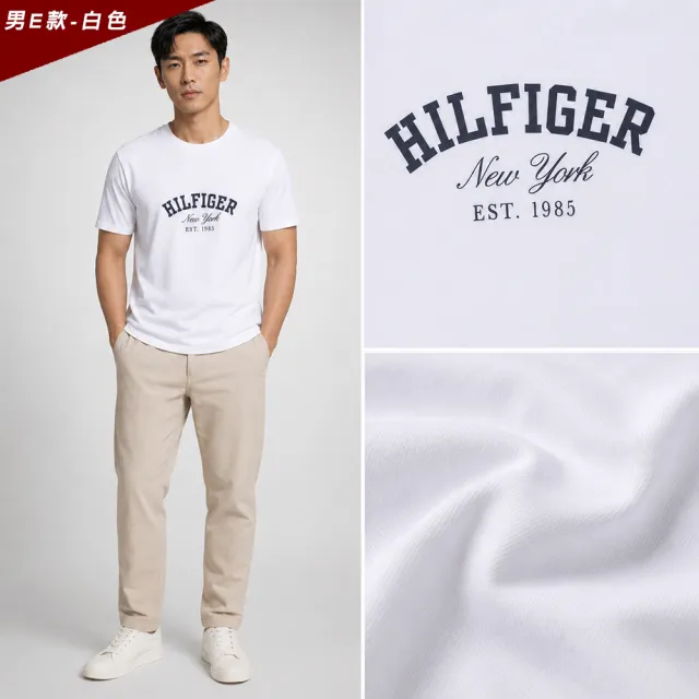 【TOMMY HILFIGER】TOMMY 經典印刷文字Logo圖案短袖T恤 上衣-多色選(平輸品/短T)