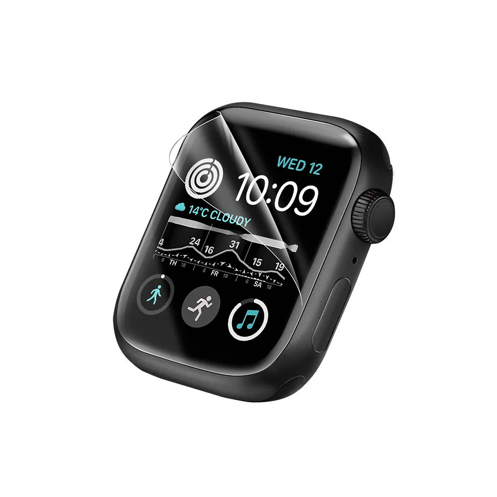 【General】Apple Watch 保護貼 S11/10/9/8/7-1/SE/Ultra系列 透明水凝膜 螢幕保護貼(保護貼 保護膜)