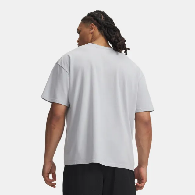 【UNDER ARMOUR】UA 男 HWT Os Wash 短袖T-Shirt_6014444-011