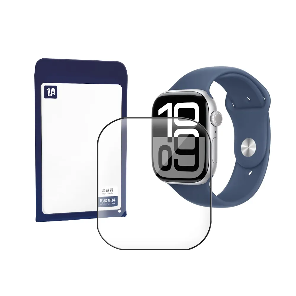 【ZA 喆安】高清螢幕手錶保護貼膜 S9/8/7 41mm/45mm 適用Apple Watch