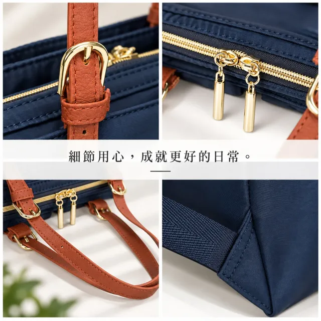 【WHOSE BAG】雙11 防潑水大開口後背包｜A4多口袋托特雙背包 輕量通勤女包 NO.WBM048