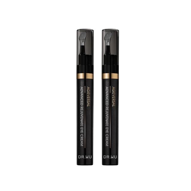 【DR.WU 達爾膚】超逆齡肌膚撫紋眼霜15ML(添加類泌體！2入組)