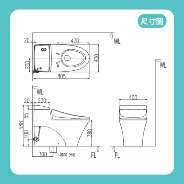 【INAX】流線型缽緣AC-1008VRN渦流式沖水 普級省水(桃園以北免運 幸福居家e購網馬桶)