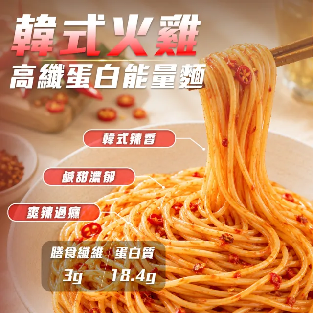 workfuel工作燃料 高纖蛋白麵10入組（高蛋白／非油炸／低脂／健身主食／拌麵／6種口味）