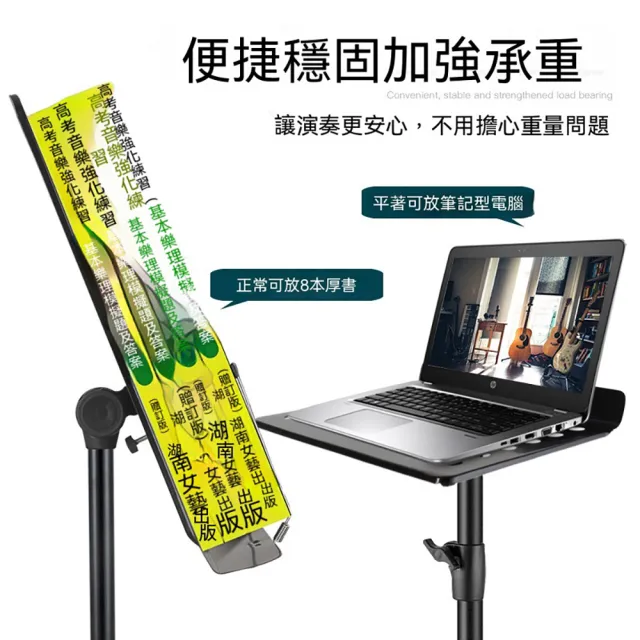 YISO易搜 樂譜架 譜台 曲譜架 樂器譜架 承重佳 可折疊 體積小巧(防鏽防刮/多樂器通用/不佔空間)