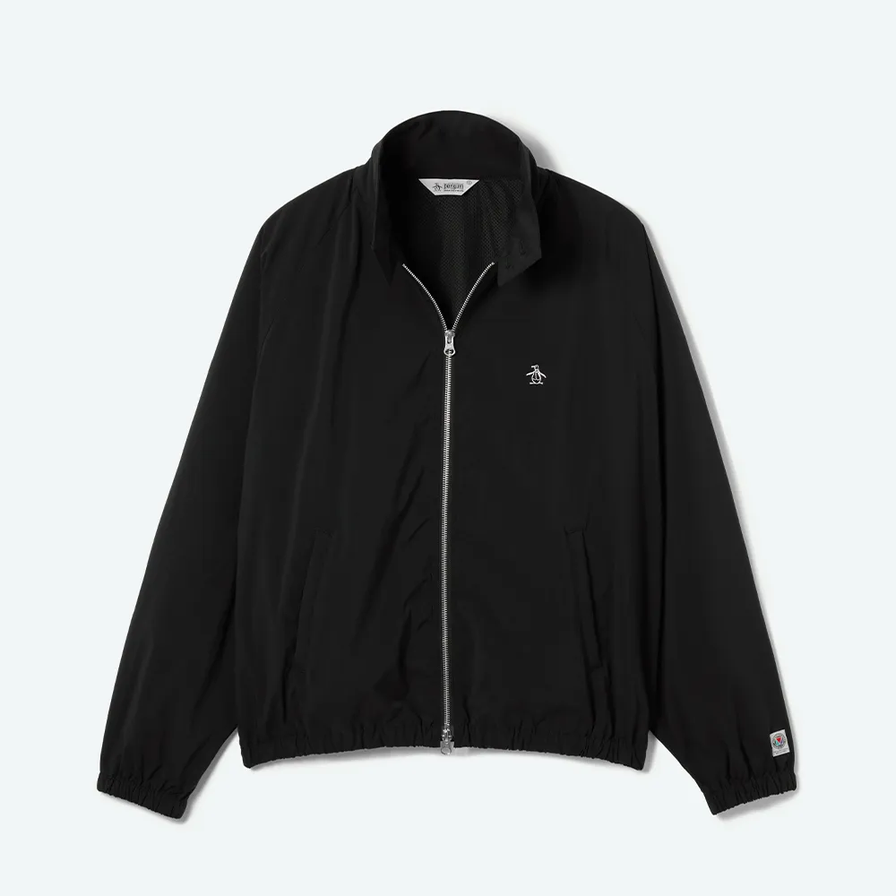 【Munsingwear】企鵝牌 網路獨家 男款黑色 復古現代機能夾克外套 MGWP6605