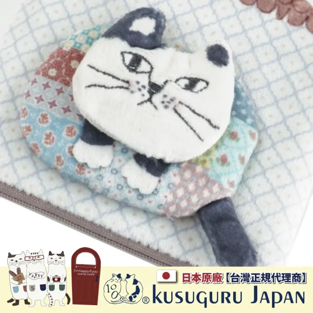 【Kusuguru Japan】雙11 日本眼鏡貓 立體絨毛小屋造型伸縮票卡包/零錢包  Matilda-san款
