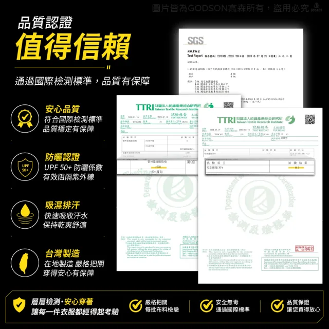 【GODSON】男MIT 登山防寒底層排汗POLO衫(吸溼排汗/舒適透氣/日常休閒/戶外旅遊)