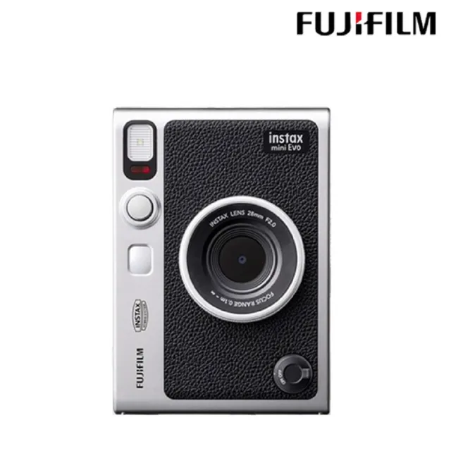 【FUJIFILM 富士】Instax Mini EVO 混合式數位拍立得相機 原廠公司貨(送9H鋼化螢幕保護貼)