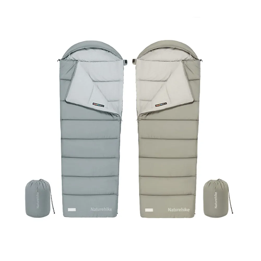【Naturehike】MS500可機洗帶帽信封睡袋 WS023(台灣總代理公司貨)