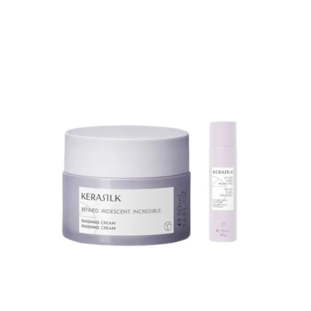 【KERASILK】質順定妝造型髮乳50ml☆絲馭洸髮妝造型系列(所有髮性及髮質適用/抗潮定型/禮物/髮乳)