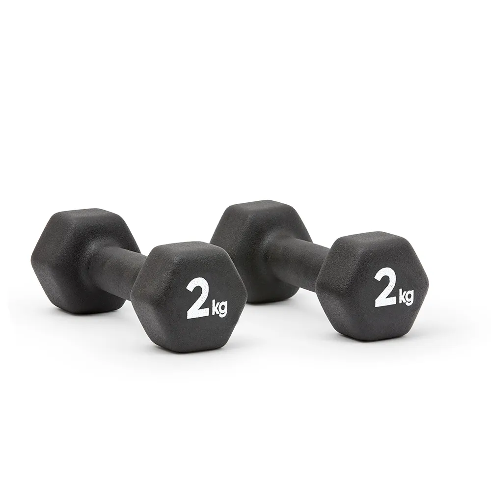【adidas 愛迪達】六角健身啞鈴(2kg/2入)