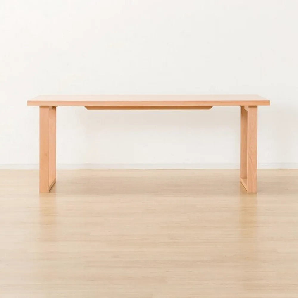 【NITORI 宜得利家居】◎實木餐桌 N COLLECTION T-06U 180 NA(實木餐桌 NCOLLECTION 實木 櫸木)
