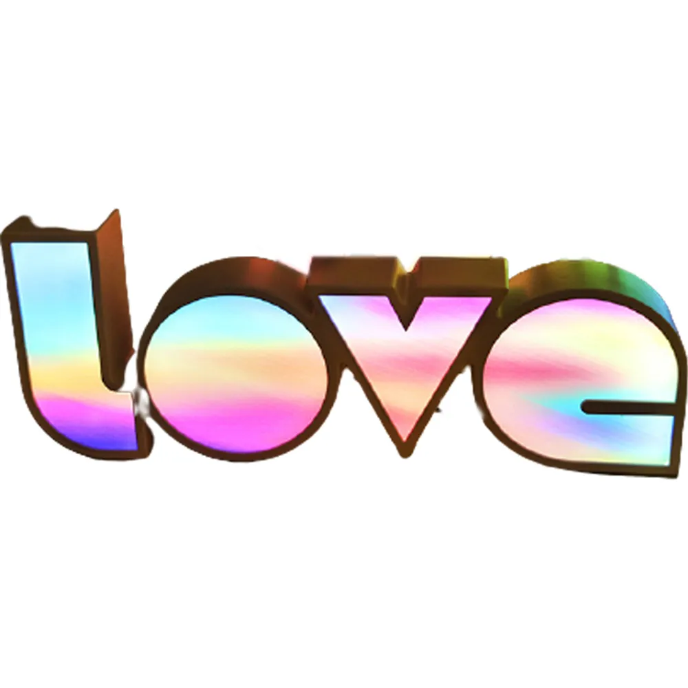 【iSFun】彩虹LOVE＊漸層求婚告白佈置造型夜燈(聖誕節/情人節/生日/送禮)