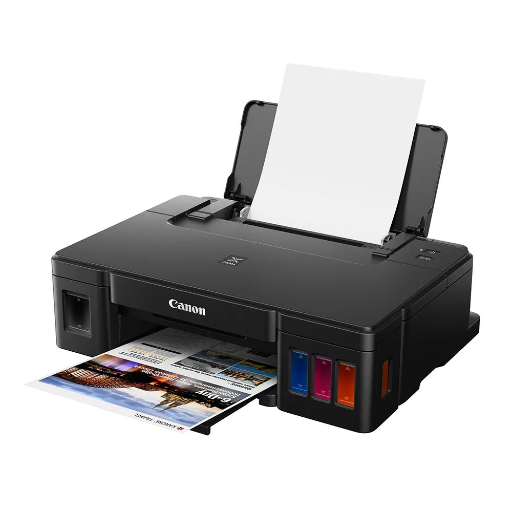 【Canon】官方直營 PIXMA G1010 單功能連續供墨印表機(列印/滿版列印A4/不支援MAC/耗材:GI-790BK/C/M/Y)
