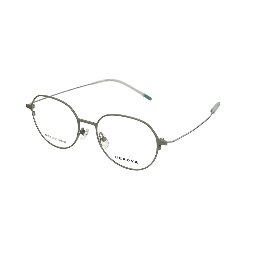 【SEROVA】圓框光學眼鏡/綠#SP1328 C100#白鹿同款