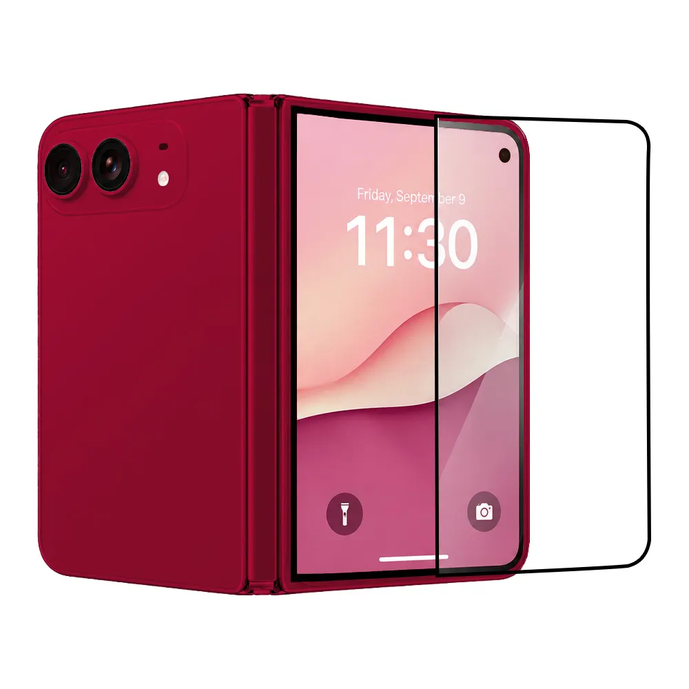 【GOLDEN SHIELD】高清滿版玻璃貼 保護貼適用iPhone Duo 摺疊機保護貼 18 fold i18 蘋果摺疊機