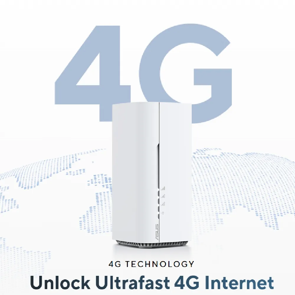 【ASUS 華碩】WiFi 7 雙頻 BE3600 AiMesh 路由器/網路分享器(4G-BE58)