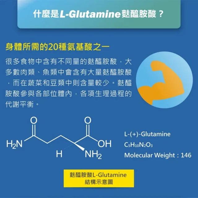 【中華海洋生技】Hi-Q麩醯胺酸＋維生素D3 粉末型 10g/包 30 包/盒