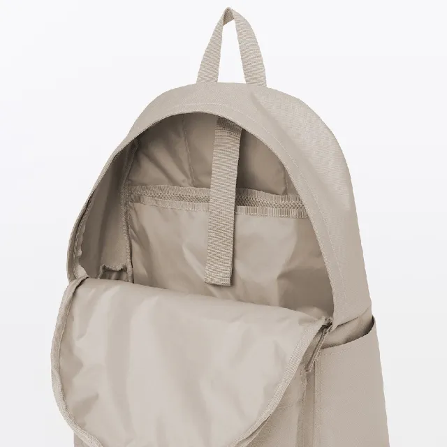 【MUJI 無印良品】可減輕肩膀負擔撥水加工後背包(灰色/黑色/淺米/摩卡棕)