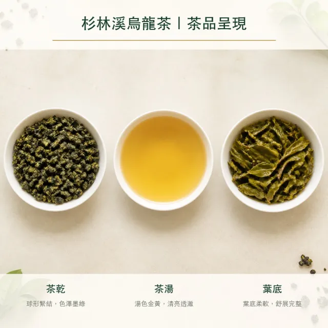 【台灣茶葉產銷協會】杉林溪烏龍茶 5入組｜罐裝4兩