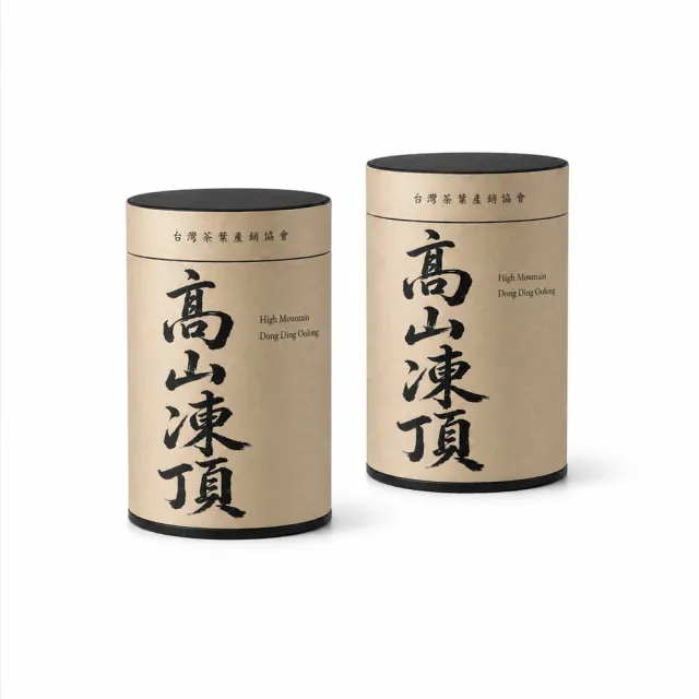 【台灣茶葉產銷協會】高山凍頂烏龍茶 2入組｜罐裝4兩