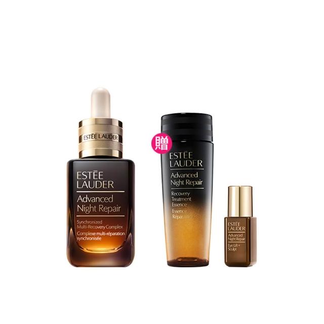 【Estee Lauder 雅詩蘭黛】特潤超導全方位修護露50ml(No.1小棕瓶/精華液/醫美術後/無酒精/週年慶限定組)
